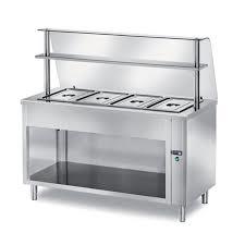 Élément Self-Service Bain-Marie 04 Bacs